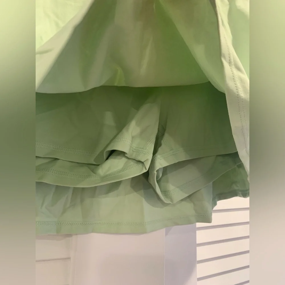 NWOT FP Movement Never Better Volleyball skirt size medium pistachio casual yoga - Picture 7 of 8